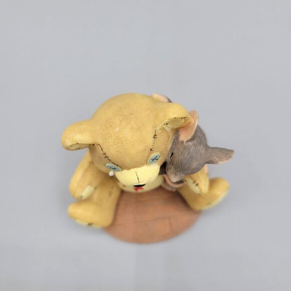 Charming Tails You Are Not Alone 1st Charity Piece AMFAR Retired 1996 Silvestri - Picture 6 of 7